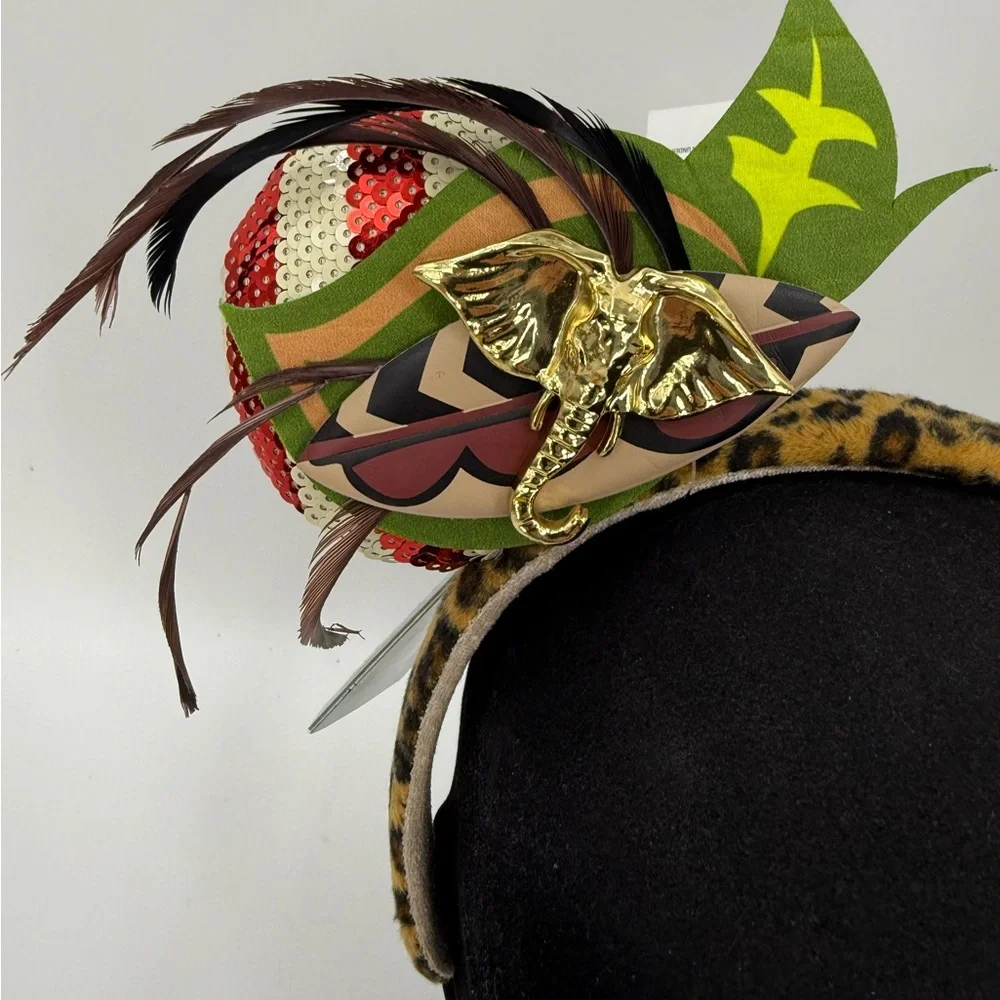 Disney‎ Minnie Mouse Main Attraction Ear Headband Jungle Cruise Limited Rel NWT